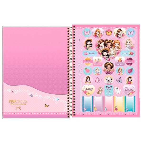 CADERNO C.D. 1X1 JOLIE